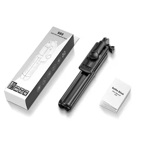 <span class=keywords><strong>3</strong></span> in 1セルフスティック三脚スタンドS03折りたたみ式360 ° ワイヤレスリモコン携帯電話ホルダー - Product Image 6