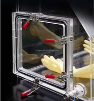 MGSI AGB-5B physique biologie chimie exigence de laboratoire paillasse Transparent PMMA acrylique plexiglas boîte à gants sous vide