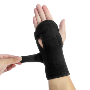Penyangga Pergelangan Tangan yang Dapat Disesuaikan, Pelindung Bernapas Nyaman, Kompresi, Penyangga Ibu Jari, Pelindung Pergelangan Tangan - Product Image 2