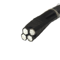 Cable de bajo voltaje de 2x16 + 1x5mm 2x25 + 2x1,5mm 4x25 + 2x1,5mm Xlpe Cable aéreo incluido