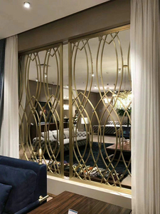 Золотая Серебряная нержавеющая сталь 304 201 316L 301 410 309S <span class=keywords><strong>310S</strong></span> полоса для стены декоративный металлический настенный лист - Product Image 5