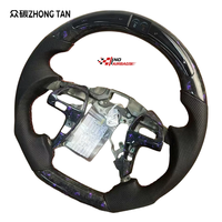 Volant sport LED en fibre de carbone véritable à 3 branches de 40 mm, remplacement amélioré pour Camry, Highlander, Fortuner, Grand