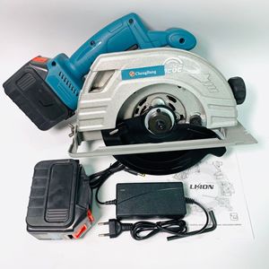 7 Inch Brushless Lithium Circular Saw 185mm Rechargeable Cordless Circular Saw Portable Wood <b>Cutting</b> Tools <b>Machine</b> A01 - Product Image 2