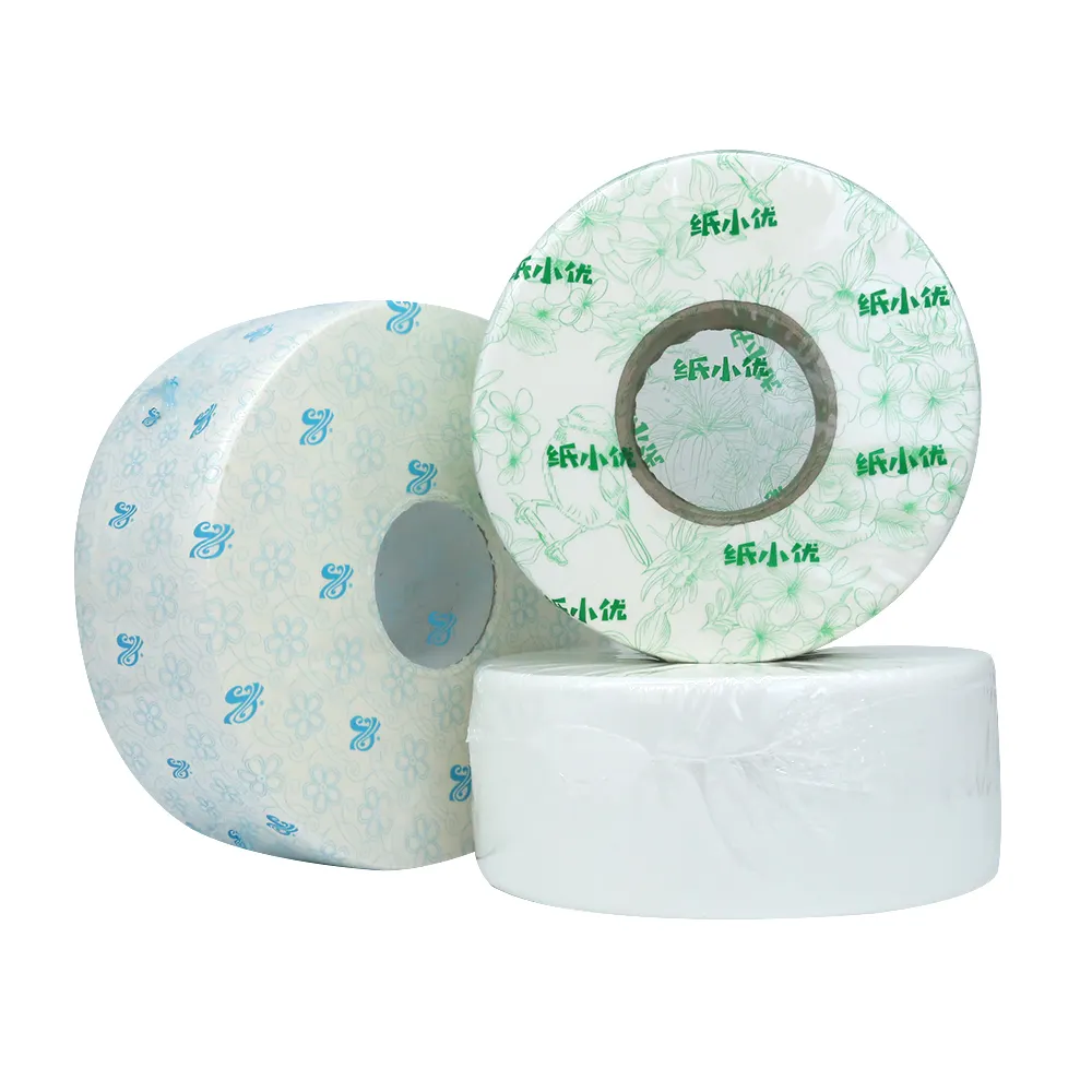 QS06J Barato Grande Papier Toilette Jumbo Rolo de Papel Higiénico tecido