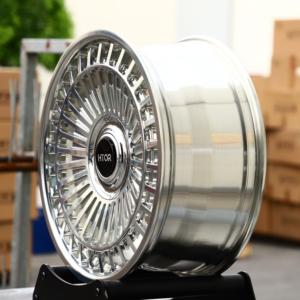 Jantes forgées de luxe HTOR 22 23 24 pouces 5x112, finition miroir argenté, compatibles avec Cullinan Phantom <span class=keywords><strong>Maybach</strong></span> S680 GLS 600 Spectre V12 - Product Image 3