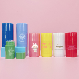 Desodorante redondo de Gel <span class=keywords><strong>Rosa</strong></span> vacío, contenedor de 30ml, 50ml, 75ml, 15g, tubo de giro, relleno inferior, cera para el pelo, <span class=keywords><strong>palo</strong></span> desodorante - Product Image 3