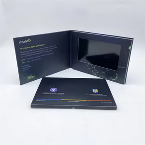 Promotional Design <strong>Greeting</strong> <strong>Card</strong> 7 Inch <strong>Lcd</strong> Display <strong>Video</strong> Book Blank Digital Gift <strong>Card</strong> <strong>Video</strong> Brochure - Product Image 3