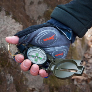 Bussola geologica esterna in metallo a prova di acqua cassa in alluminio portatile fischietto portatile arrampicata da <span class=keywords><strong>viaggio</strong></span>-guida di <span class=keywords><strong>viaggio</strong></span> - Product Image 4