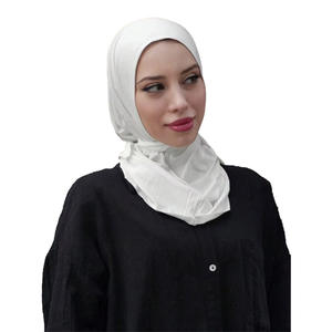 Gorro interior de turbante listo para usar malasio con lazo en la espalda para mujer musulmana Hijab Premium Kerudung Instant Hijab <span class=keywords><strong>Bergo</strong></span> - Product Image 5