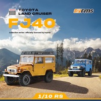 Voiture RC FJ40 1/10, télécommande 4 canaux, modèle de simulation étanche, 4 roues motrices, tout-terrain, Land Cruiser, plastique, extérieur