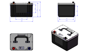 แบตเตอรี่ลิเธียมวัลเลย์ LiFEPO4 12V 100AH แบตเตอรี่ลิเธียมแบบ Deep Cycle สำหรับระบบโซลาร์เซลล์ 12v 100AH - Product Image 6