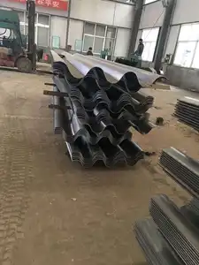 Produto de aço galvanizado corrugado para tubo de tubo de canal de túnel de meio círculo