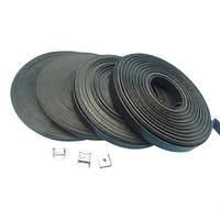 Bobine en acier inoxydable recouverte de plastique personnalisée, bobine en acier inoxydable noir pour câblage