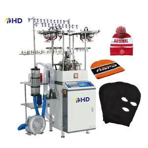 2023 HD brand computerized jacquard high speed hat making machine