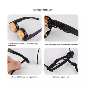 Lunettes de farces amusantes, lunettes effrayantes avec yeux qui tombent, lunettes à yeux fous, jouets créatifs originaux en plastique, unisexe, Halloween, Noël - Product Image 3