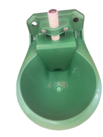 Abreuvoir en plastique pour bétail, chiens, moutons, chevaux avec valve flottante, bleu, abreuvoirs pour vaches