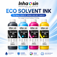 Encre éco-solvant 1L CMYK pour imprimantes Epson I3200 XP600 DX5 DX7, équipement industriel, impression graphique sur panneaux