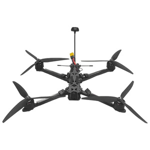 โดรนแข่ง FPV ขนาด 10 นิ้ว 5.8G 2.5W ระบบส่งสัญญาณ รับน้ำหนัก 3.5 กก. ระยะบิน 10 กม. สีดำ สำหรับการแข่งขัน - Product Image 1