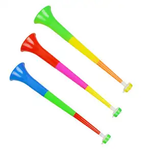 Promosyon NoiceMaker oyuncak boynuz yüksek sesle stadyum futbol taraftarları boynuz Vuvuzela