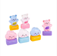 Mini tampon enseignant enfant pour enfants jouet timbre dernière collection de timbres éducatifs-sceaux personnalisés pour enfants