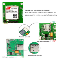 Tarjeta de Desarrollo SIMCom SIM7000G SIM7000E SIM7070G SIM7070E SIM7070G-NG LTE Cat-M NB-IoT con GNSS Opcional, Ranura Nano o Micro SIM, USB UART