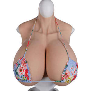 Prothèses mammaires en silicone Z Cup homme-femme, grandes poitrines, pour Drag Queen, transgenres, travestis, transsexuels - Product Image 1