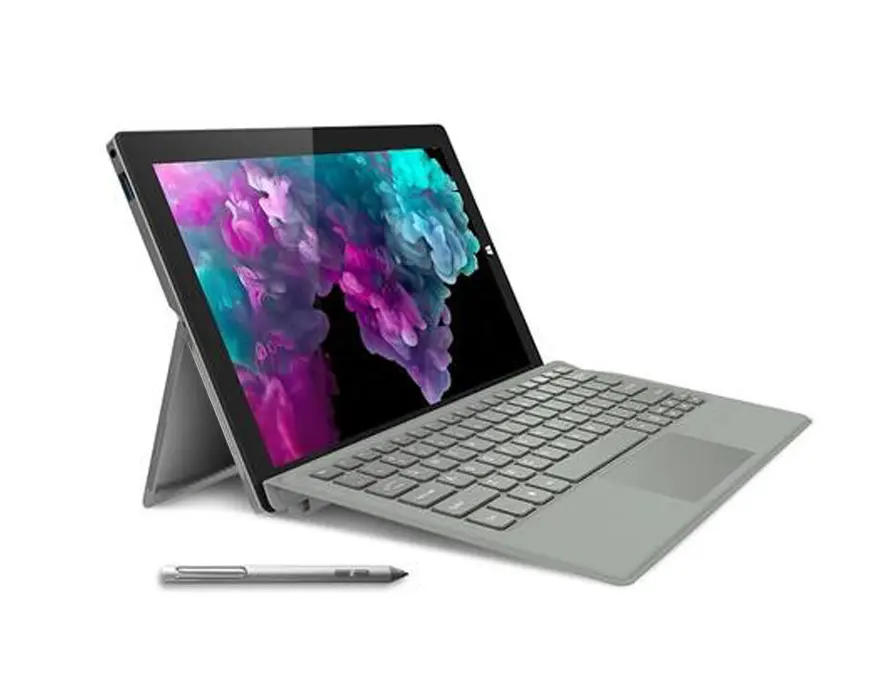2 in 1 Surface Pro like design tablet 12.3" surface design laptop with 2K IPS LCD G+G touch panel Dual Speaker
