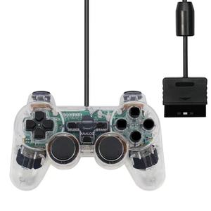 Controlador con Cable para Consola PS2, Joystick con Cable para PS2, <span class=keywords><strong>Control</strong></span> con Doble Motor para PS2, Joypad para Juegos - Product Image 4