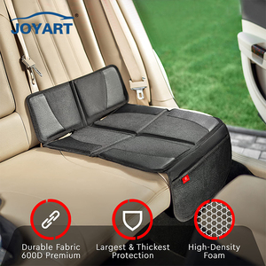 Organisateur de siège arrière de voiture, grand tapis imperméable pour enfants, poches de rangement pour sièges de bébé, protection de siège de voiture en tissu en cuir - Product Image 3