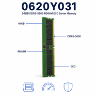 Module de mémoire serveur 0620Y031 64 Go DDR5-5600 RDIMM 288 broches RAM enregistrée pour centre de données informatique