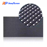 Module LED P10 haute luminosité pour extérieur, IP65, affichage LED couleur avec HDR10, lisible en plein soleil pour station-service