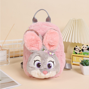 <span class=keywords><strong>Sac</strong></span> à <span class=keywords><strong>dos</strong></span> en <span class=keywords><strong>peluche</strong></span> super doux <span class=keywords><strong>Mickey</strong></span> Kiki Zootopia Judy Fox Nick, autorisé par Dini, pour anniversaire, unisexe - Product Image 3
