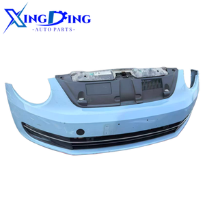 Piezas Originales de <span class=keywords><strong>Segunda</strong></span> <span class=keywords><strong>Mano</strong></span> Desmontadas para Volkswagen <span class=keywords><strong>Beetle</strong></span> - Parachoques Delantero Completo, Rejilla, Arnés de Cableado del Radar y Persianas - Product Image 4