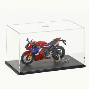 Wholesale YAGELI Clear Diecast <b>Model</b> Toy Display Case Acrylic for 1/18 Scale Motorcycle with Customizable Thickness - Product Image 1