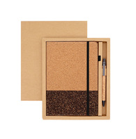 Carnet de notes A5 fabriqué en liège, point de café écologique, logo personnalisé, carnet de notes en bois recyclé pour la prise de notes et l'écriture