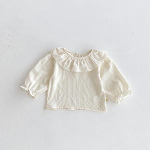 Autunno bambino Plaid tuta a maniche lunghe 2 pezzi Set alla moda pantaloni per bambini Set abbigliamento per ragazze - Product Image 5