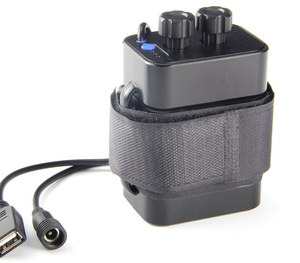 12V 18650 충전식 방수 배터리 / 자전거용 18650 배터리 박스 케이스 / 6구 18650 배터리 박스 케이스 - Product Image 1