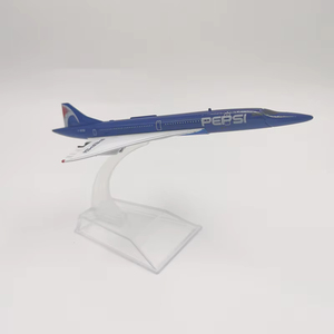 16Cm 1/400 Pepsi Hãng Không Concorde Diecast Kim Loại Máy Bay Mô Hình Sưu Tập Hiển Thị Quà Tặng - Product Image 4