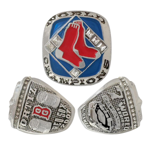 Anillo de los Boston Red Sox <span class=keywords><strong>2007</strong></span>, Anillo de Campeonato de los Red Sox, Anillo para Fanáticos del Béisbol, Joyería Masculina de Alta Calidad, Regalos - Product Image 1