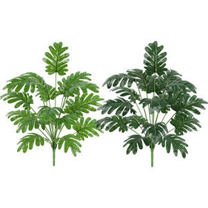 Bouquet de feuilles de plantes artificielles Guanyi 30cm-100cm en caoutchouc souple pour décorations de mariage et de maison - Product Image 4