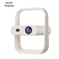 Modèle privé exclusif HY370 Ultra HD 300 ANSI Lumens 720P 1080P Prise en charge Wifi6 BTSmart Projecteur LCD Mini projecteur