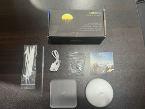 Năng động đầy màu sắc có thể sạc lại điều khiển giọng nói nổi sứa ánh sáng với cảm biến cảm ứng - Product Image 6