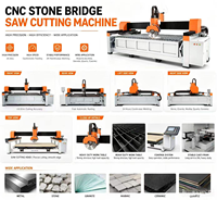 32% de réduction – Mini scie à pont CNC 5 axes pas chère, routeur CNC, machine de découpe 3D de pierre et de gravure de granit