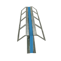 Profil de joint de dilatation pour pont autoroutier, intersection à 4 directions avec armure en acier pour une protection durable du plancher
