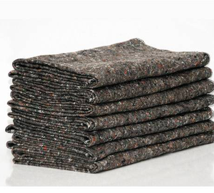 Chăn Loại Bỏ Di Chuyển Giá Rẻ Chăn Bảo Vệ Đóng Gói Bằng Cotton Acrylic <span class=keywords><strong>Polyester</strong></span> Hàng Có Sẵn - Product Image 2