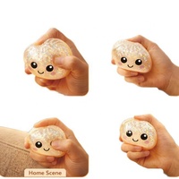 Produit phare : Jouet Squishy géant scintillant en forme de boulette, Boîte mystère surprise, Jouets anti-stress en forme de pain vapeur