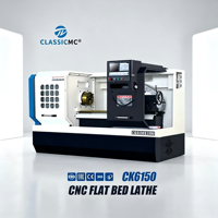 Machine de tournage CNC CK6150 à structure stable universelle pour la production de pièces mécaniques générales