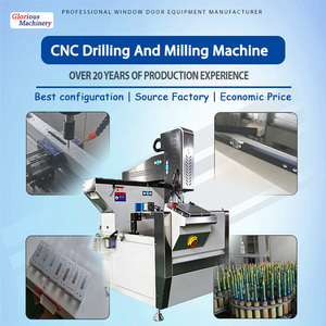 Nouvelle machine de fraisage pour fenêtres et portes en aluminium, UPVC et <span class=keywords><strong>PVC</strong></span> avec moteur PLC pour usage en construction - Product Image 1