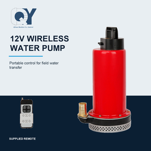 ปั๊มน้ำแบบจุ่มใต้น้ำ QY ชาร์จไฟได้ 12V พร้อมรีโมทไร้สาย กำลัง 0.27 แรงม้า อัตราการไหล 3.5 ลิตร/ชม. สำหรับการชลประทานและการถ่ายโอนน้ำในบ่อ - Product Image 1