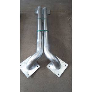 Guías de Rueda de Acero Galvanizado para Asistencia en el Estacionamiento de Camiones - Versión Recta/Curvada d133mm - Product Image 6